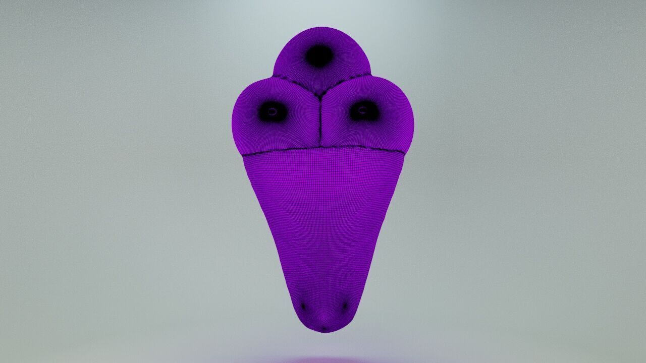 Gummy ice cream 3D print model_9