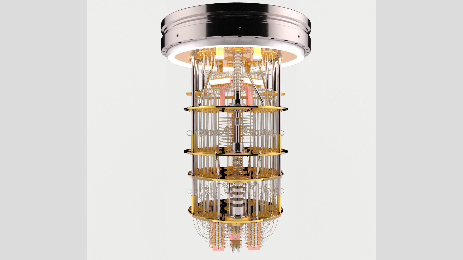 Quantum Computer 3D model_1