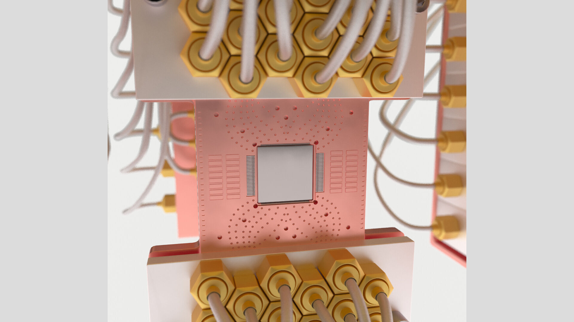 Quantum Computer 3D model_6