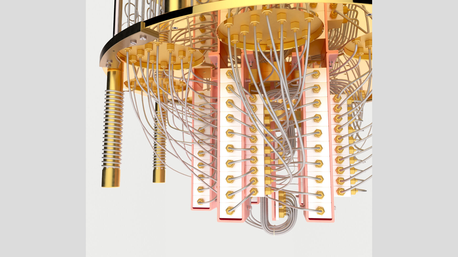 Quantum Computer 3D model_7