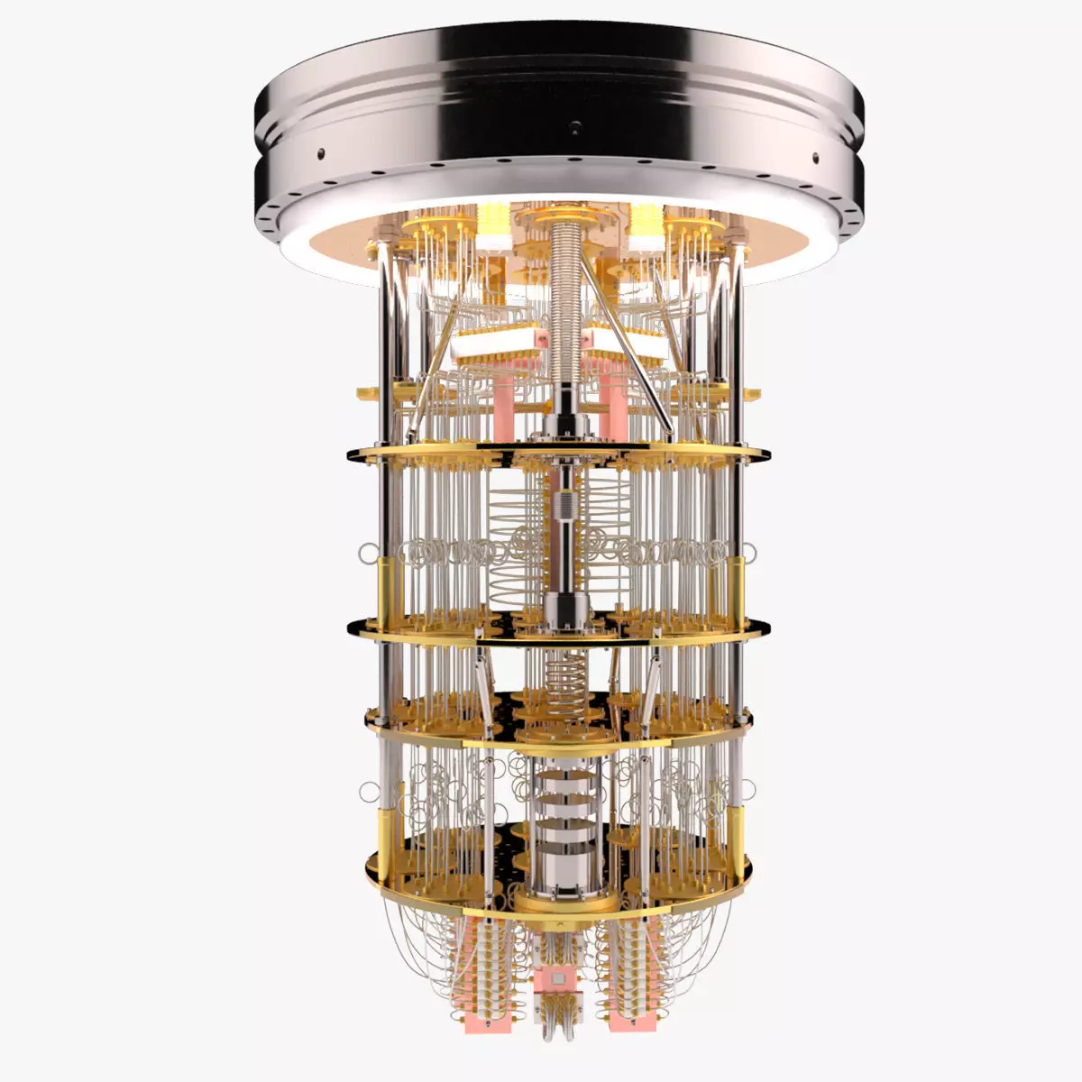 Quantum Computer 3D model_0