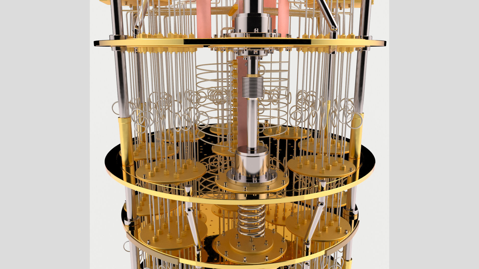 Quantum Computer 3D model_9