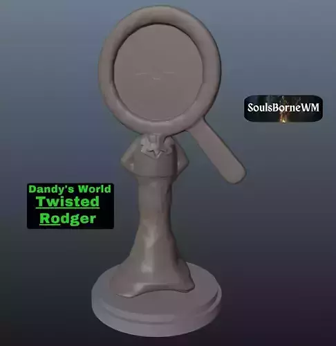 Dandy World Twisted Rodger 3D print model