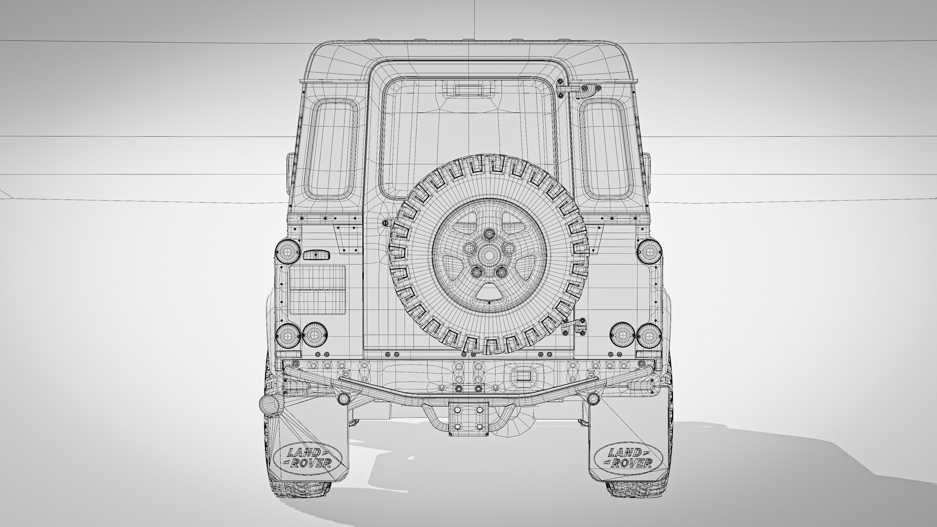 Land Rover Defender 90 Station Wagon 2012 3D model_35