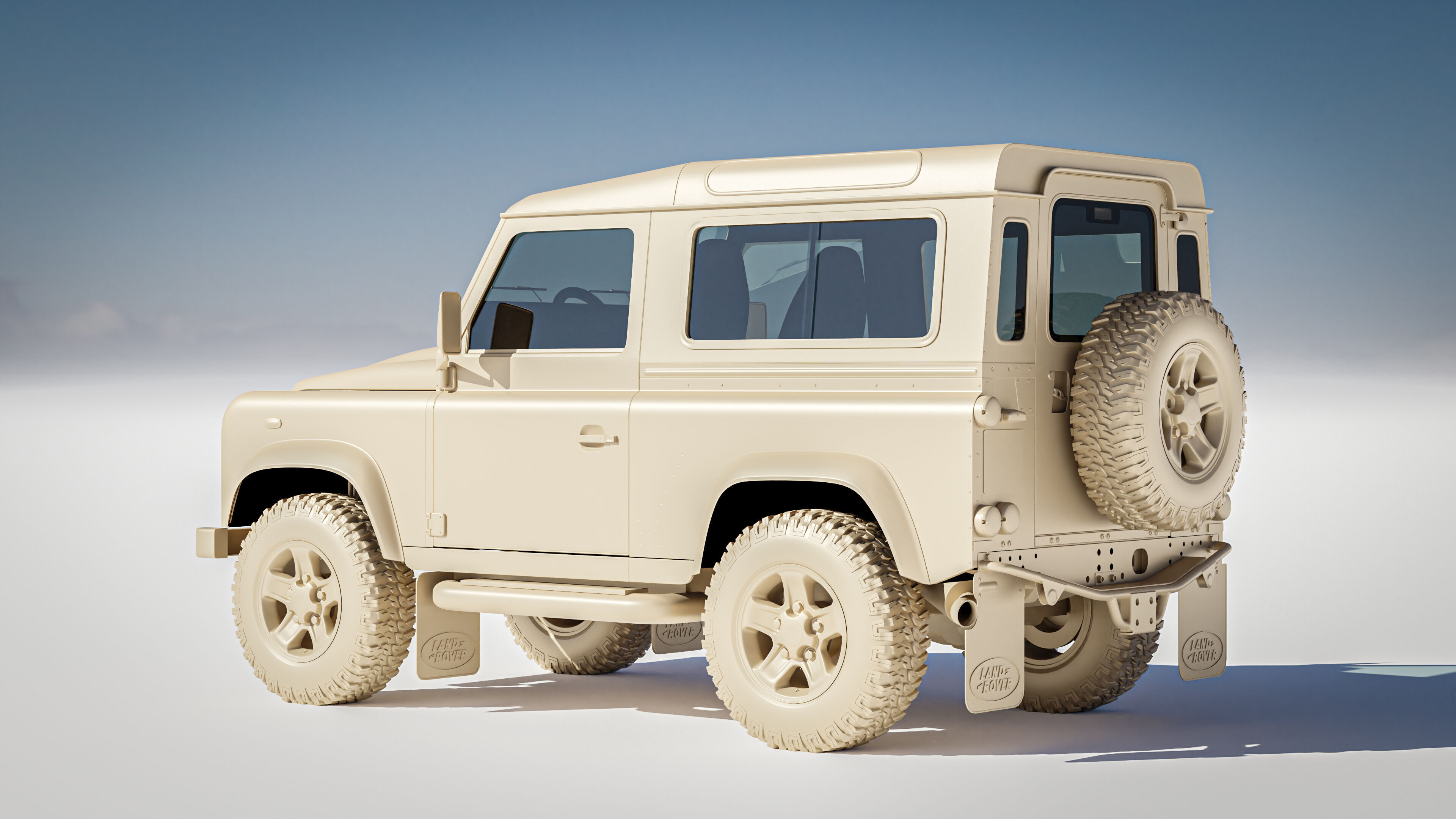 Land Rover Defender 90 Station Wagon 2012 3D model_26