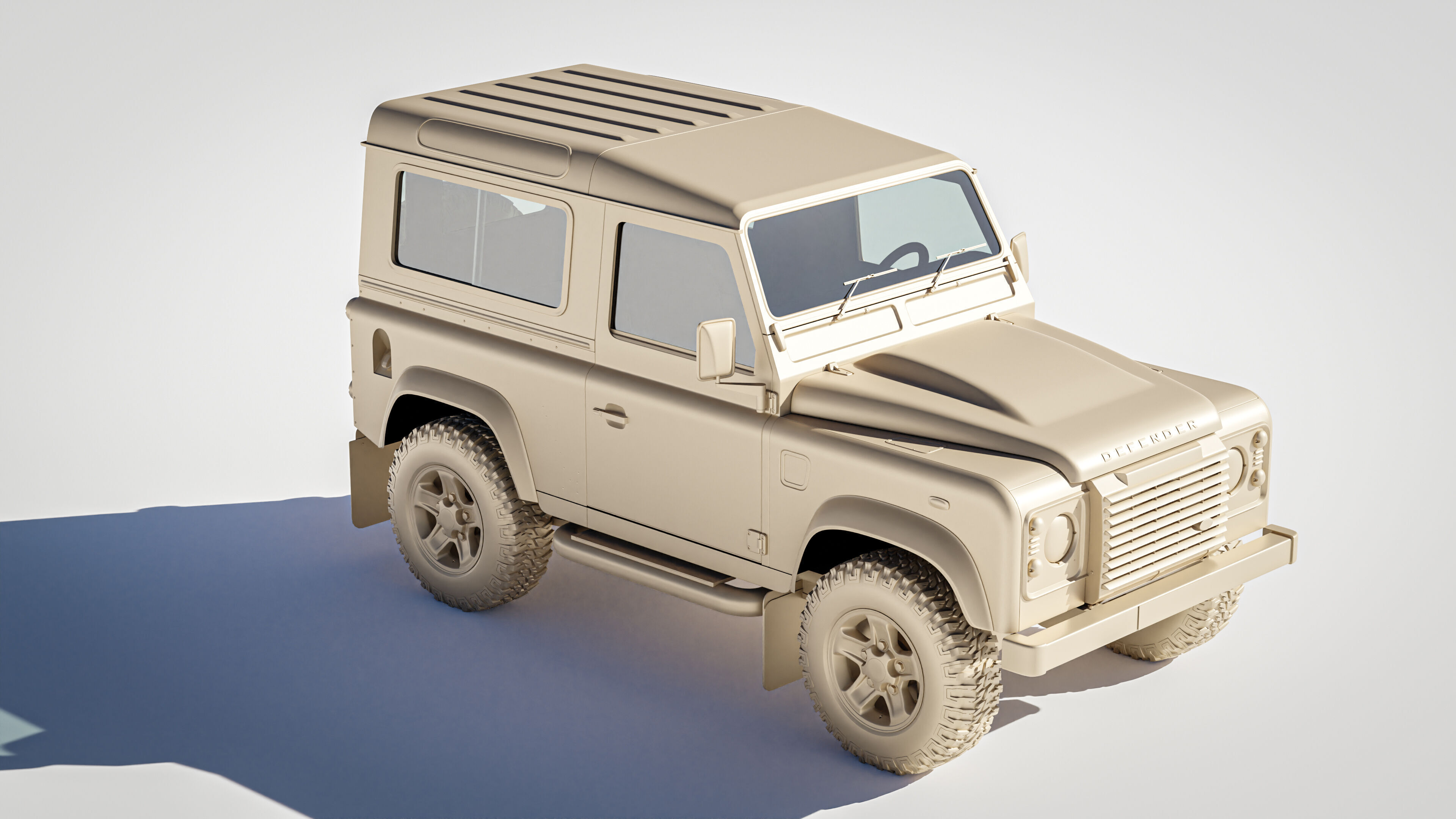 Land Rover Defender 90 Station Wagon 2012 3D model_24