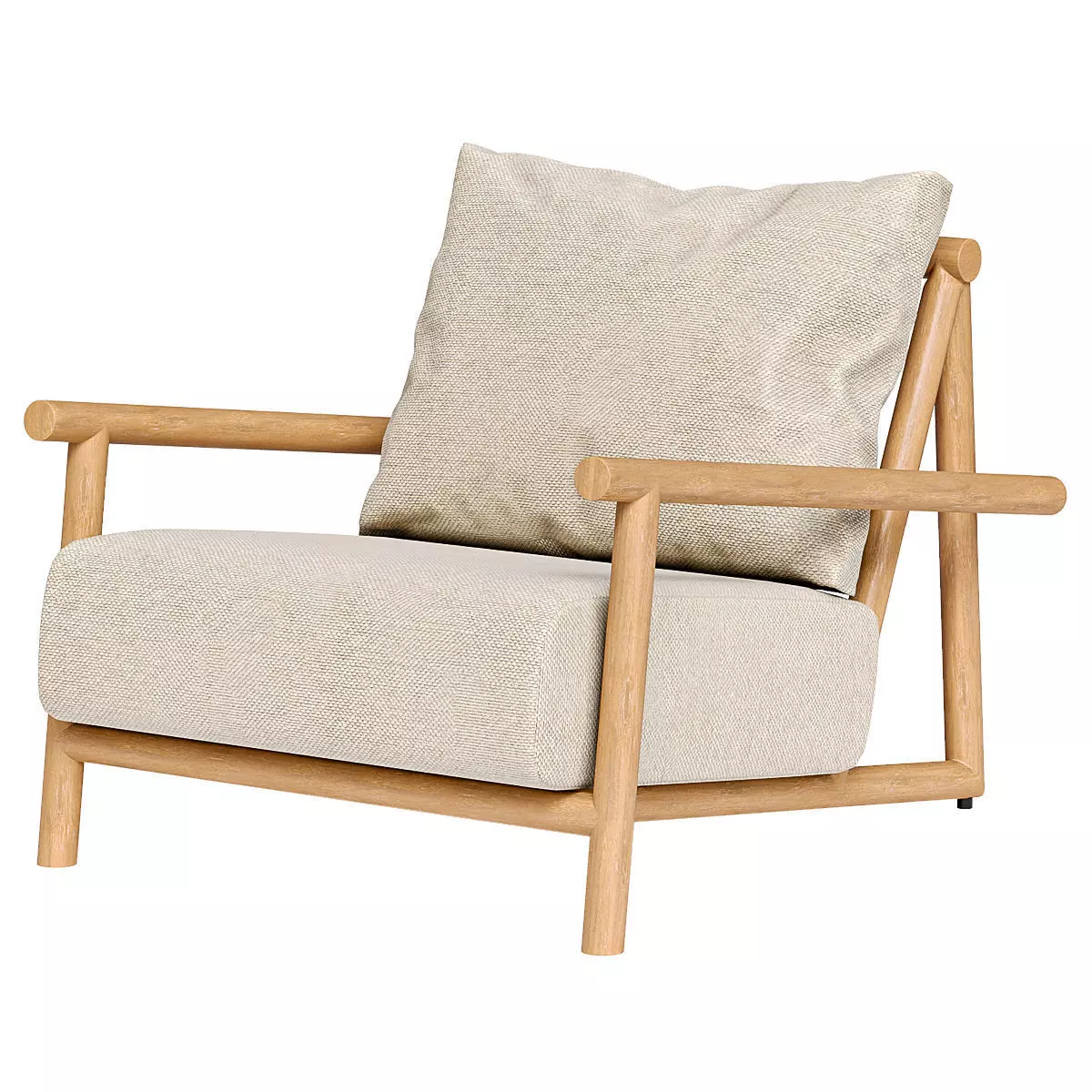 Cardiff Outdoor Chair 3D model