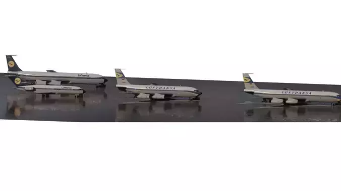 boeing 707-420a 720-30b 707-330-b 727-30