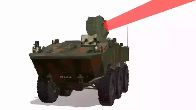 Iveco Gurani 6x6 Lasers antidrone