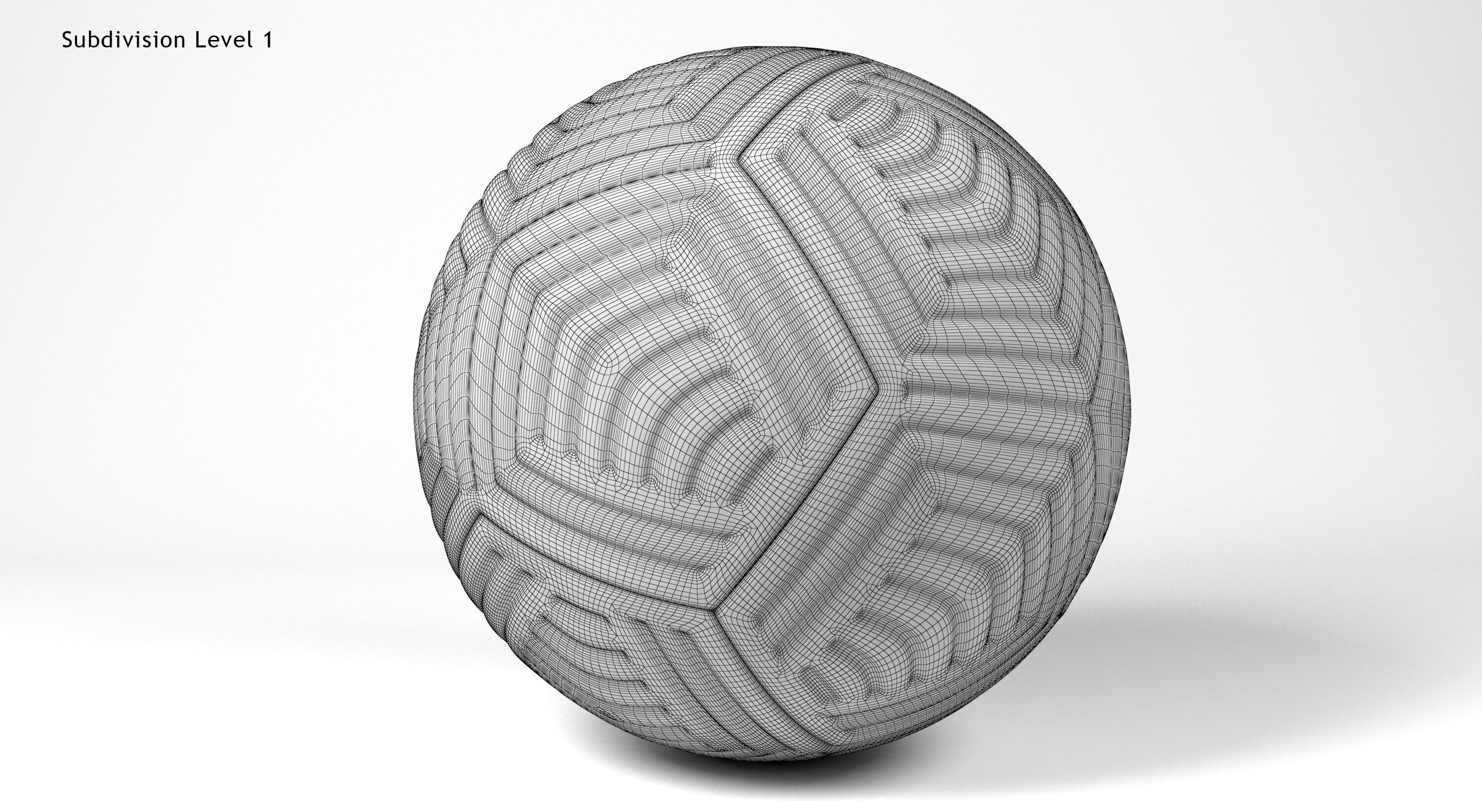 Nike EPL Flight Ball 3D model_16