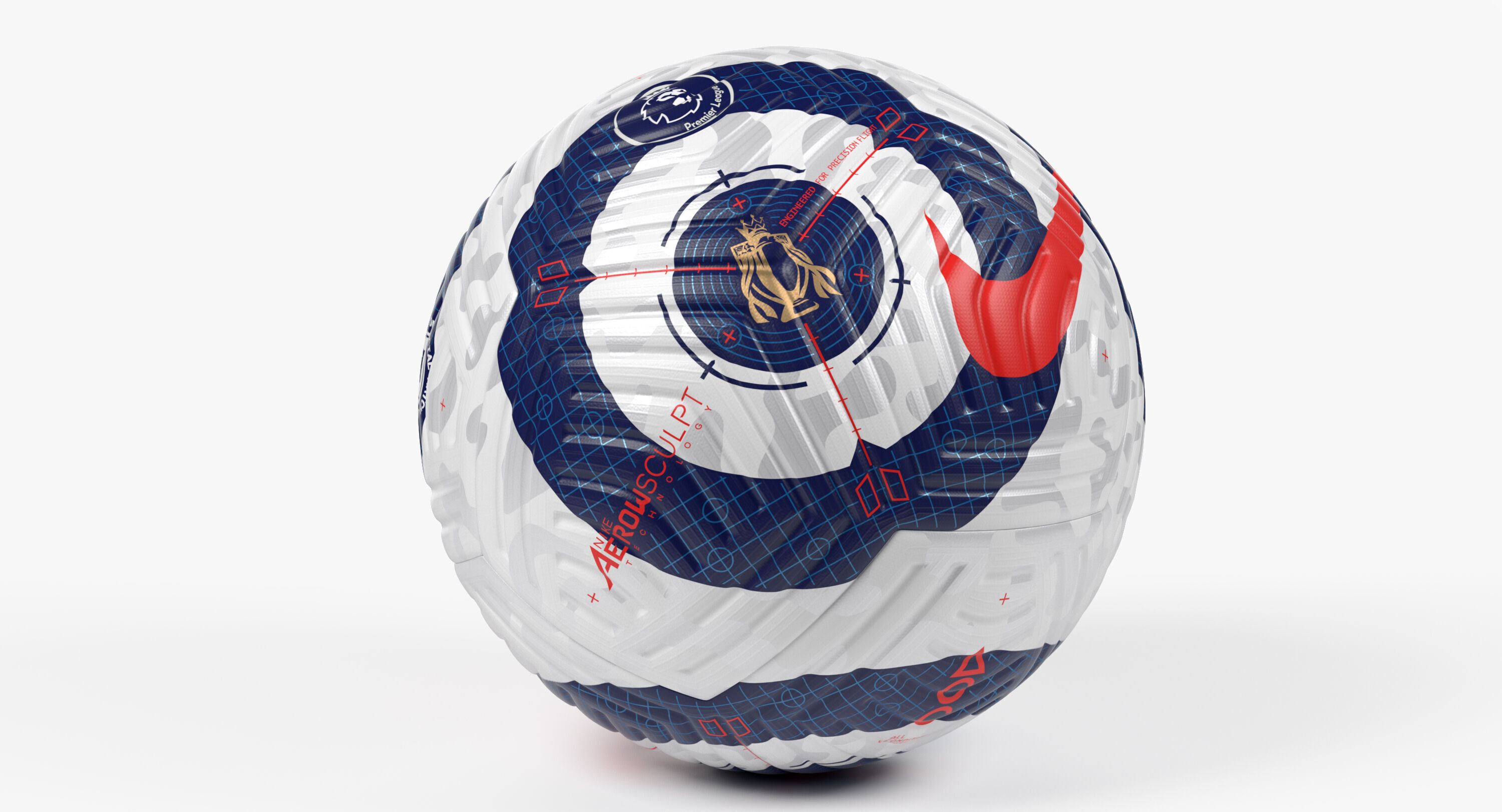 Nike EPL Flight Ball 3D model_3