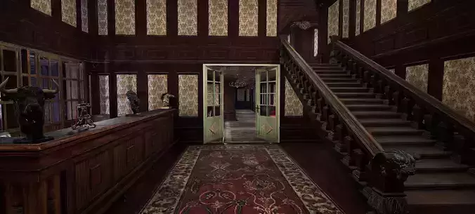 The Grand Empress 20 Rooms Victorian Hotel Elegant Hallways