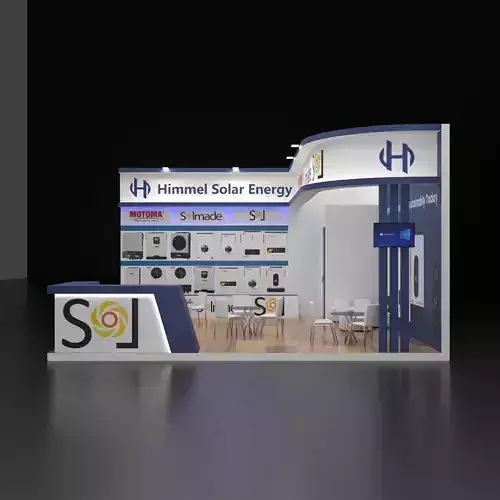 Exhibition Booth Design 20x20x12
