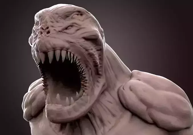 Cracken monster 3D model