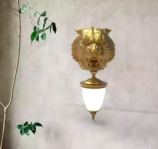 Tigger Head Wall Lamp