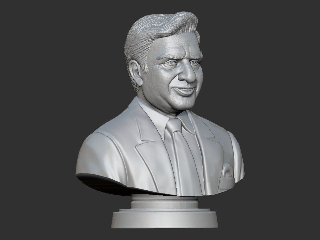 Ratan Tata Bust 3D print model_1