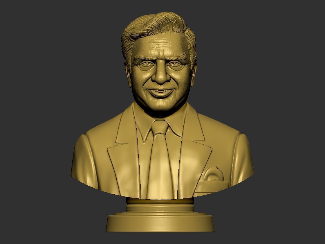 Ratan Tata Bust 3D print model_14