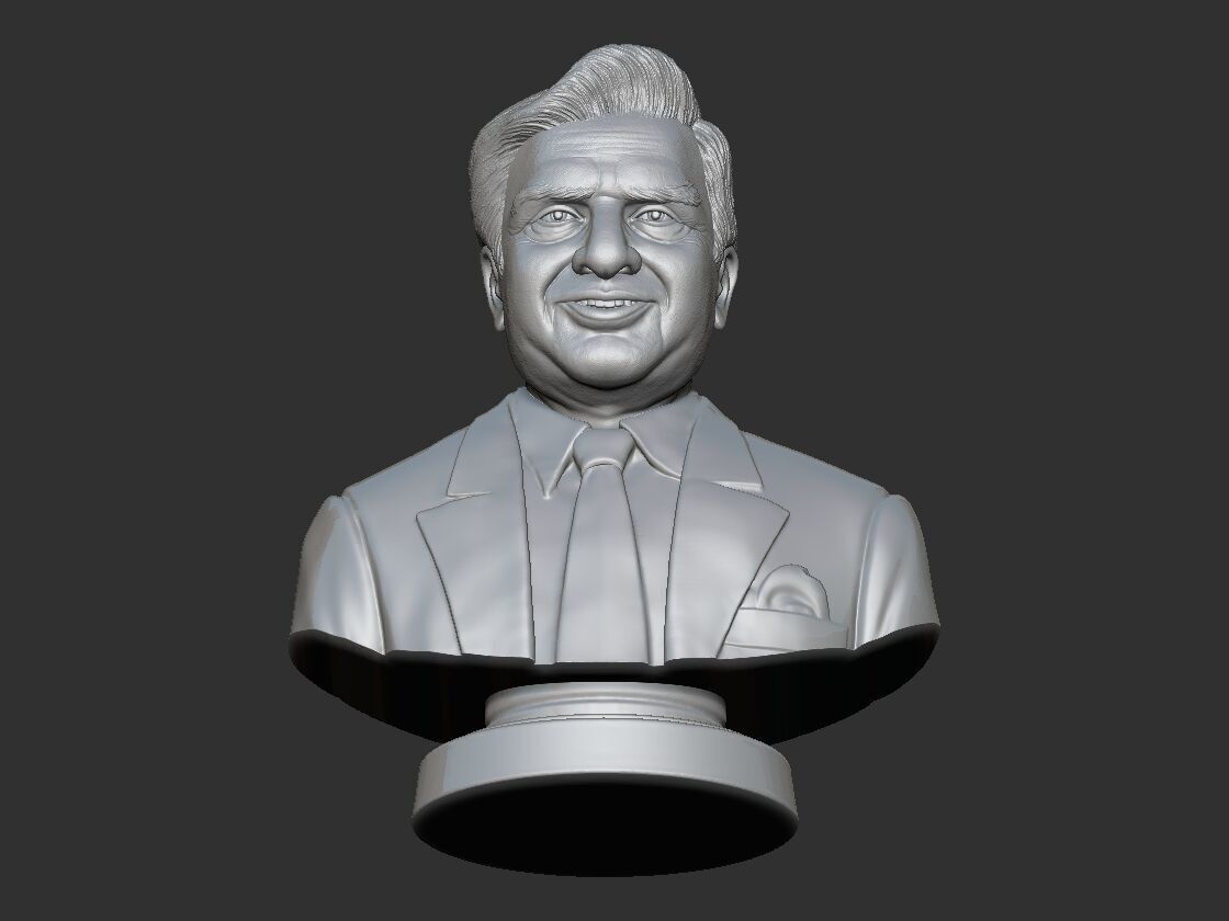 Ratan Tata Bust 3D print model_10