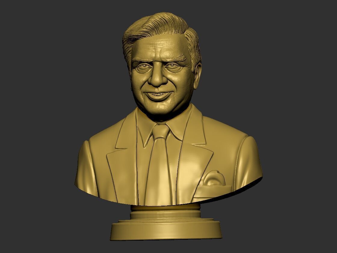 Ratan Tata Bust 3D print model_16
