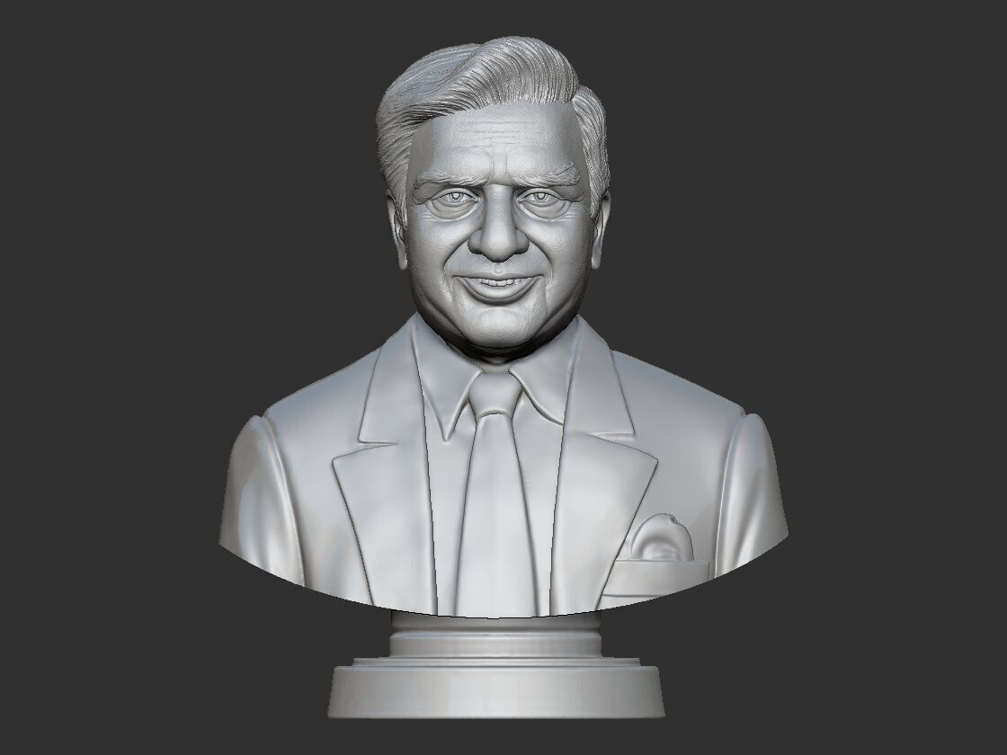 Ratan Tata Bust 3D print model_0