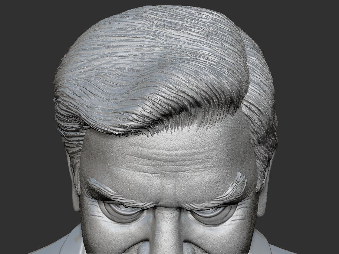 Ratan Tata Bust 3D print model_12