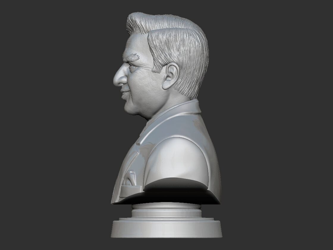 Ratan Tata Bust 3D print model_4
