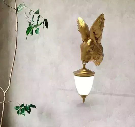 Rabbit Head Wall Lamp