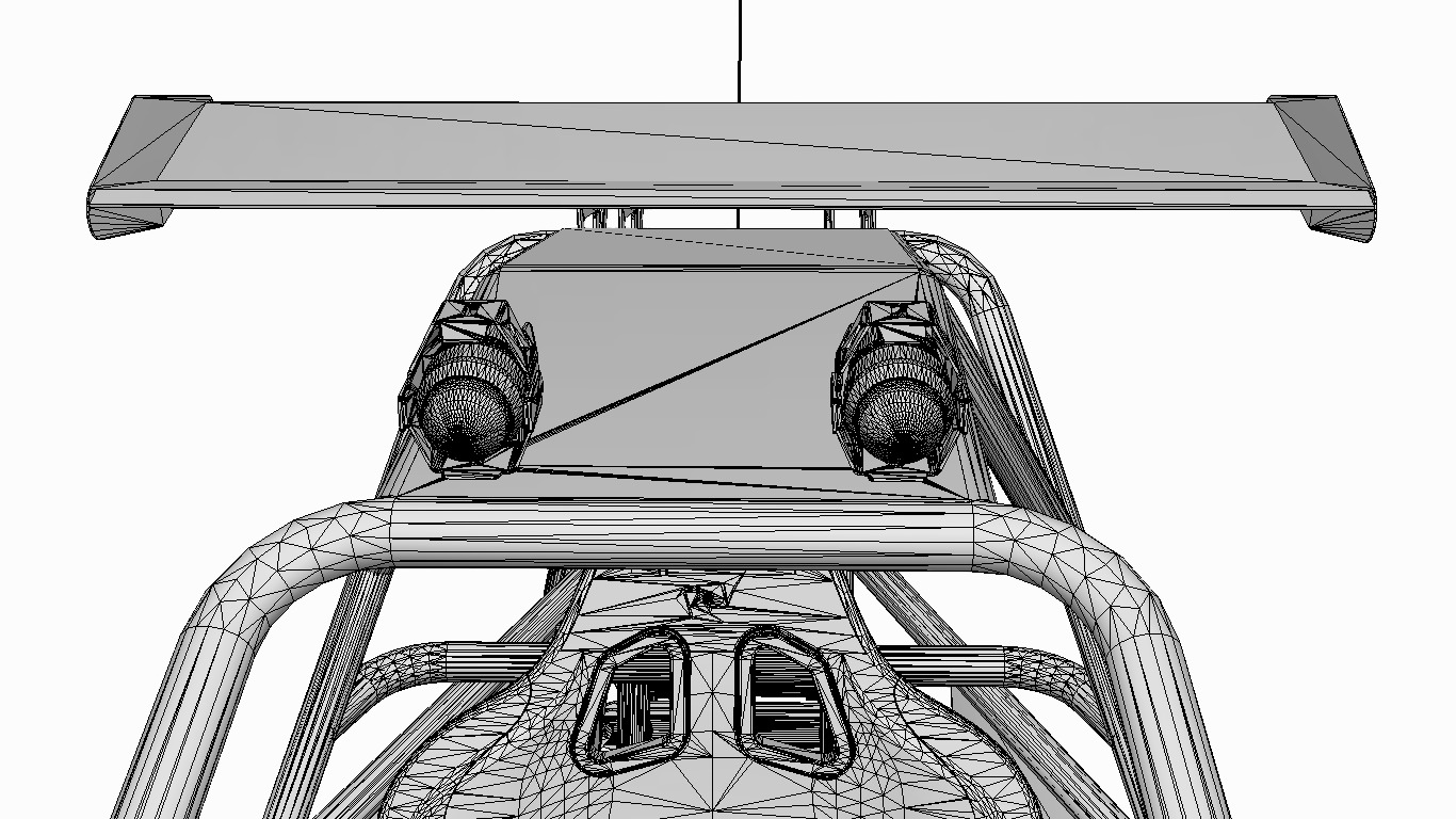 buggy 4x4  Low-poly 3D model_16