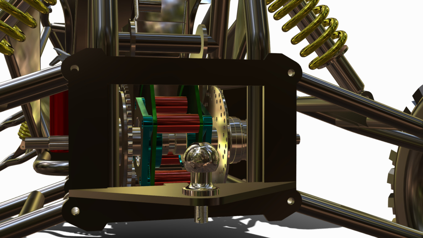 buggy 4x4  Low-poly 3D model_12