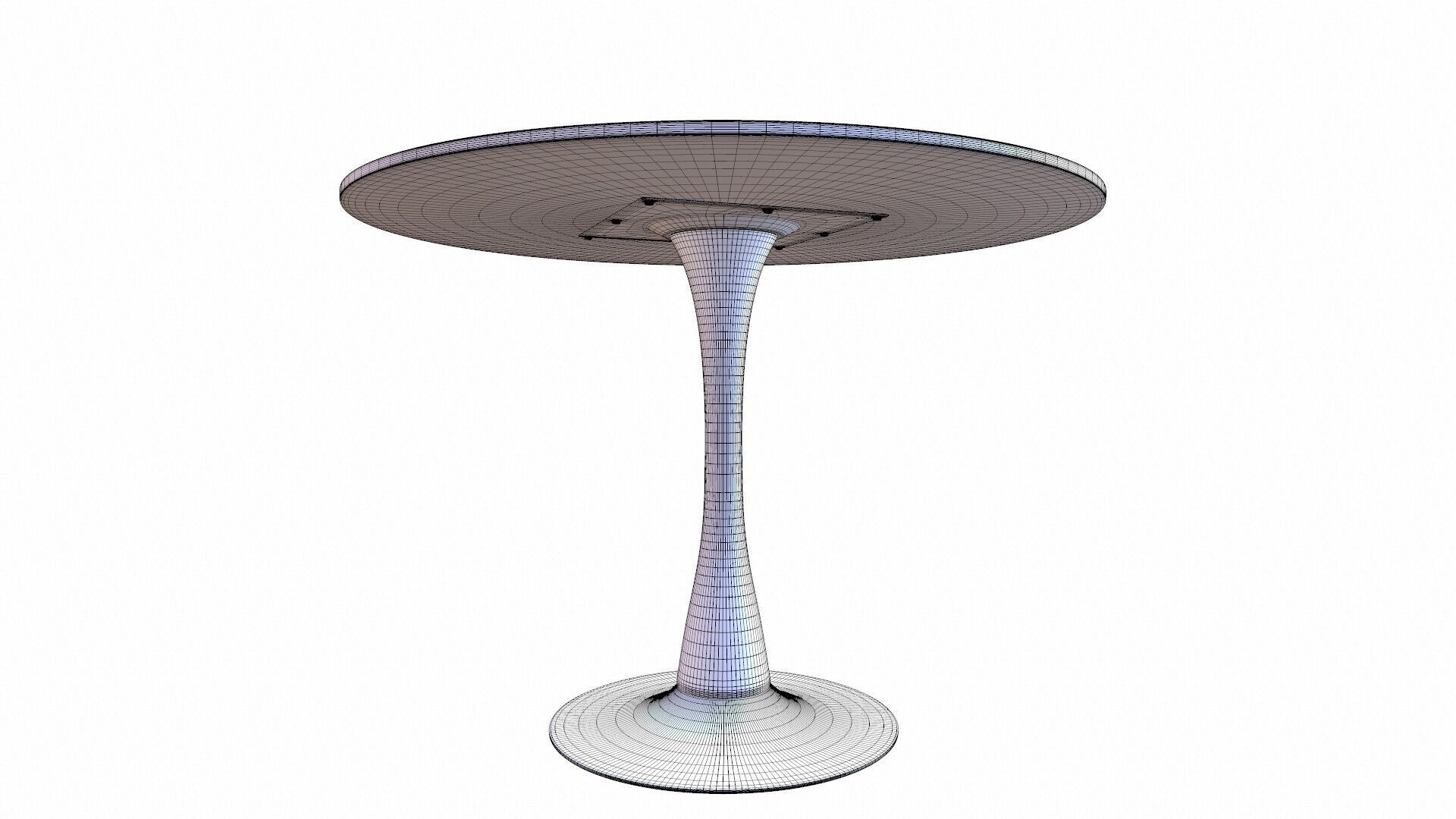 Round Table 3D model_10