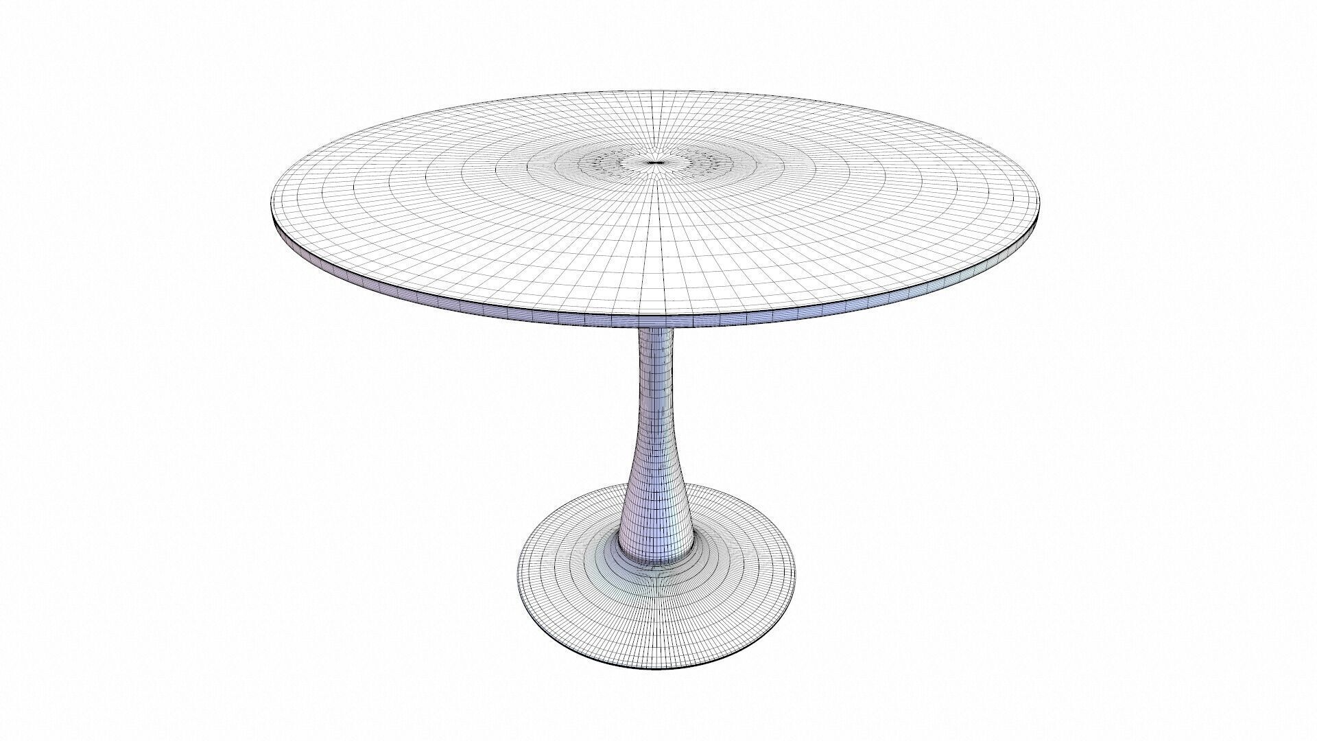 Round Table 3D model_9