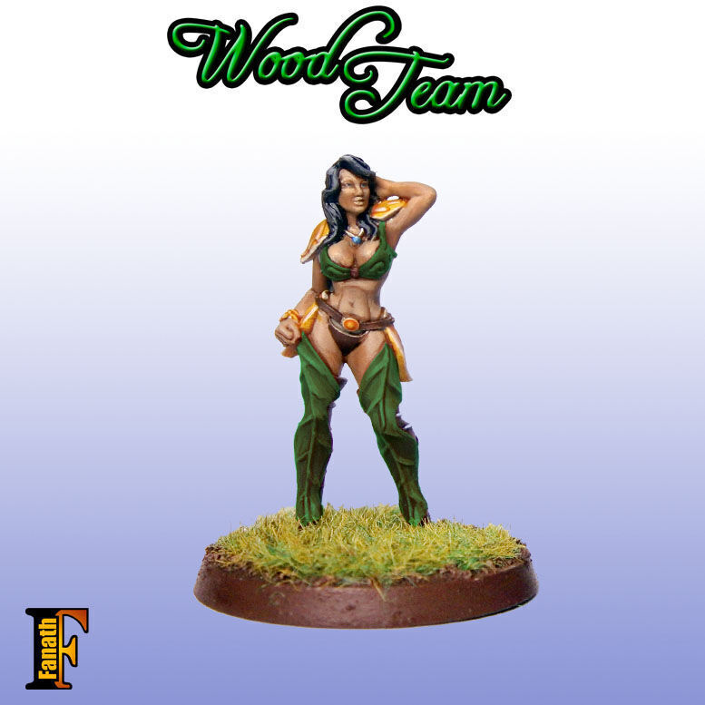 Wood elf - Amazon team 3D print model_4