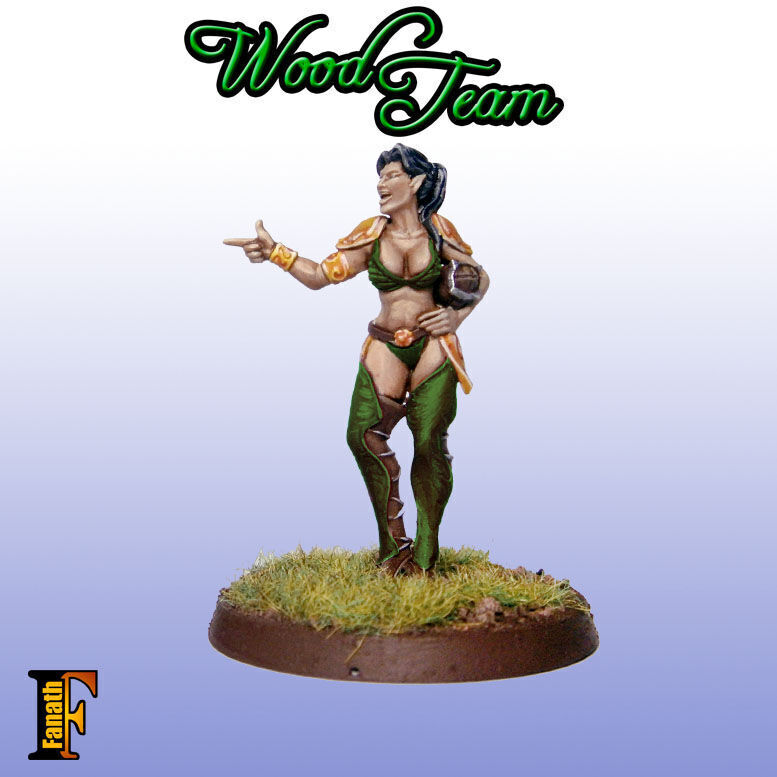 Wood elf - Amazon team 3D print model_14