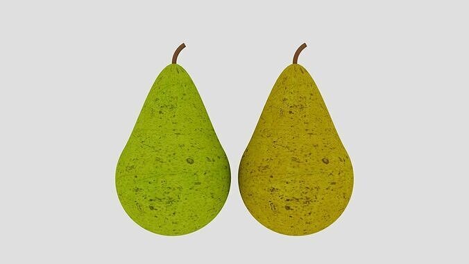 Pear 3D Model Low-poly 3D model
