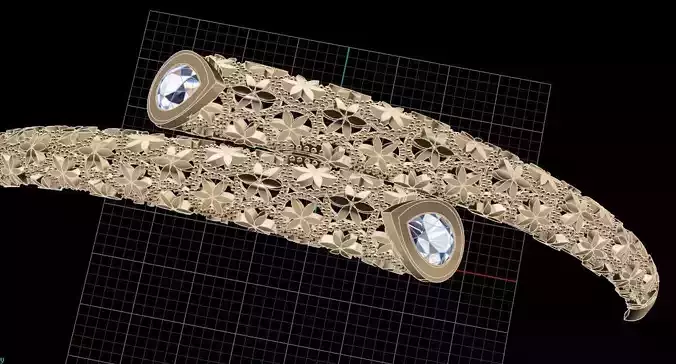 Bracelet 3D print model