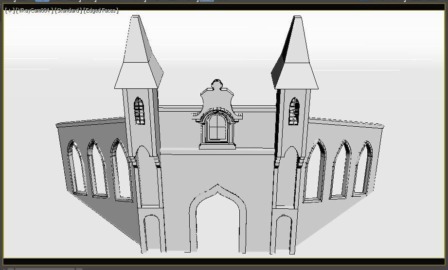Wedding Stage 3D model_11