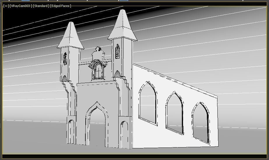 Wedding Stage 3D model_10