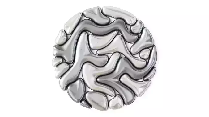 Abstract sculpture by Nuge Materialize