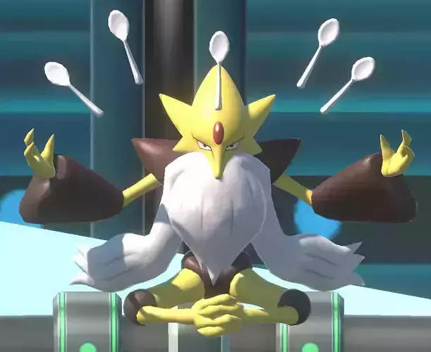 Mega Alakazam-Animated