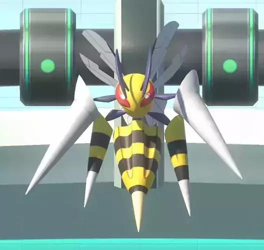 Mega Beedrill-Animated