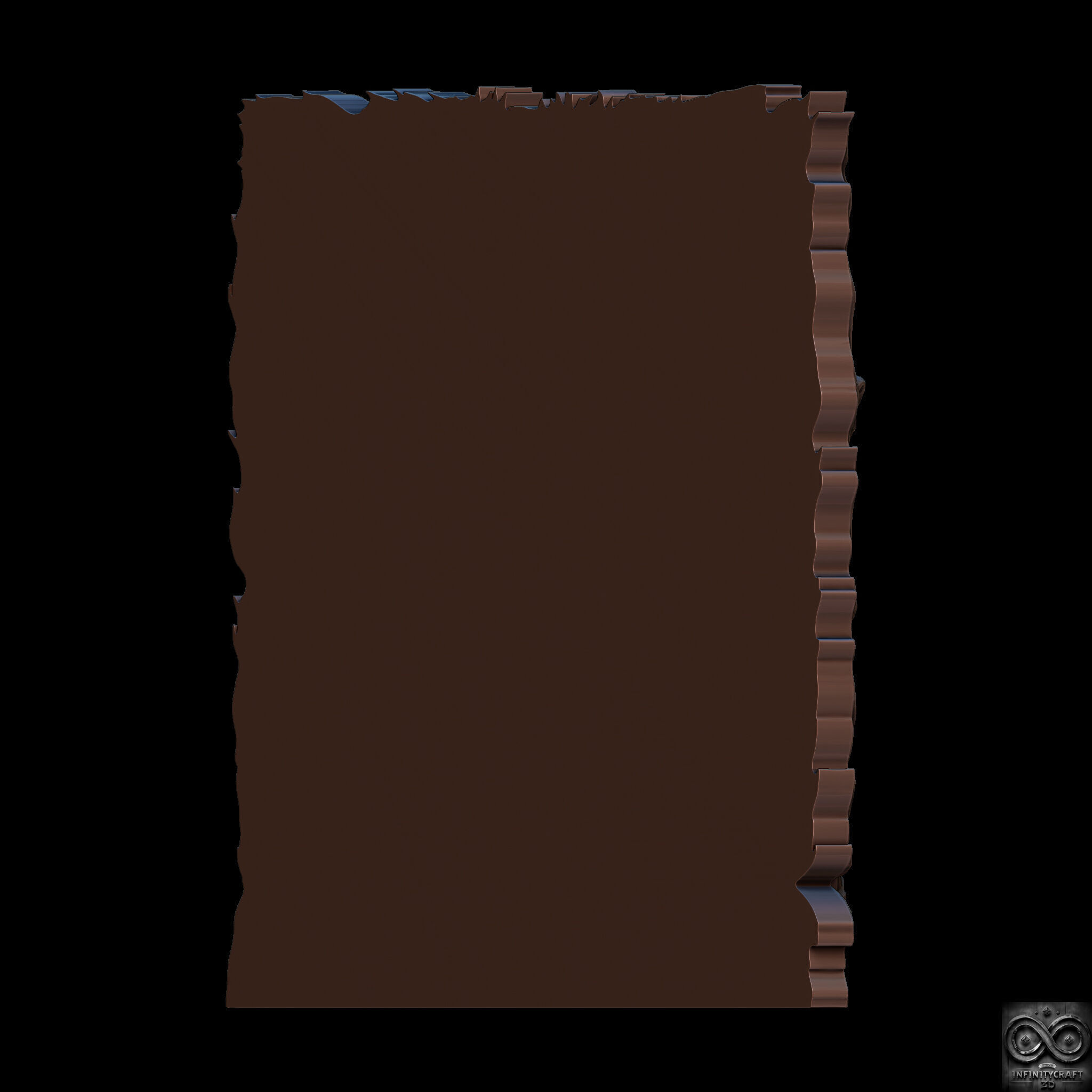 Mystic Wooden Love Relief STL file for CNC or 3D print model_11