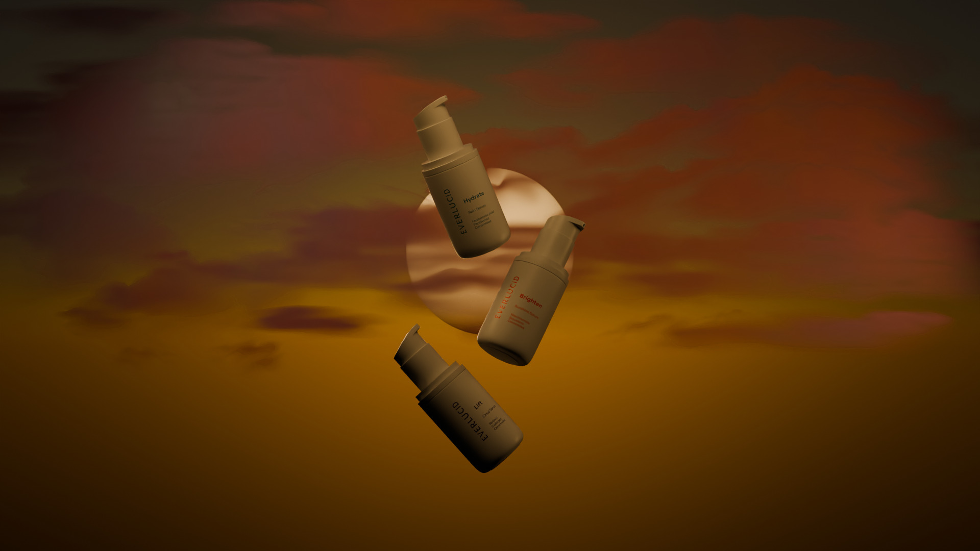 Serum Bottle 3d model Low-poly 3D model_4