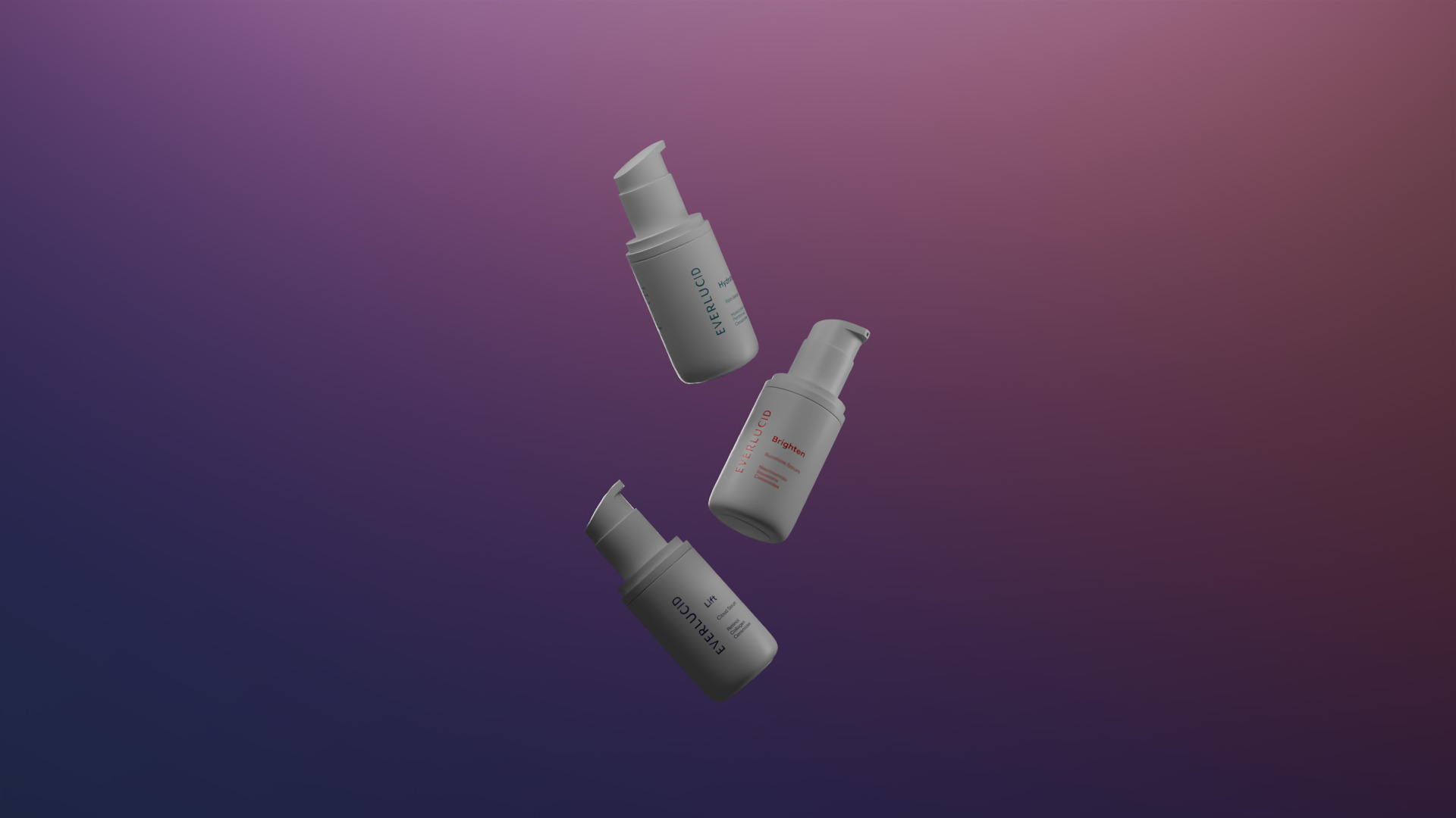 Serum Bottle 3d model Low-poly 3D model_1
