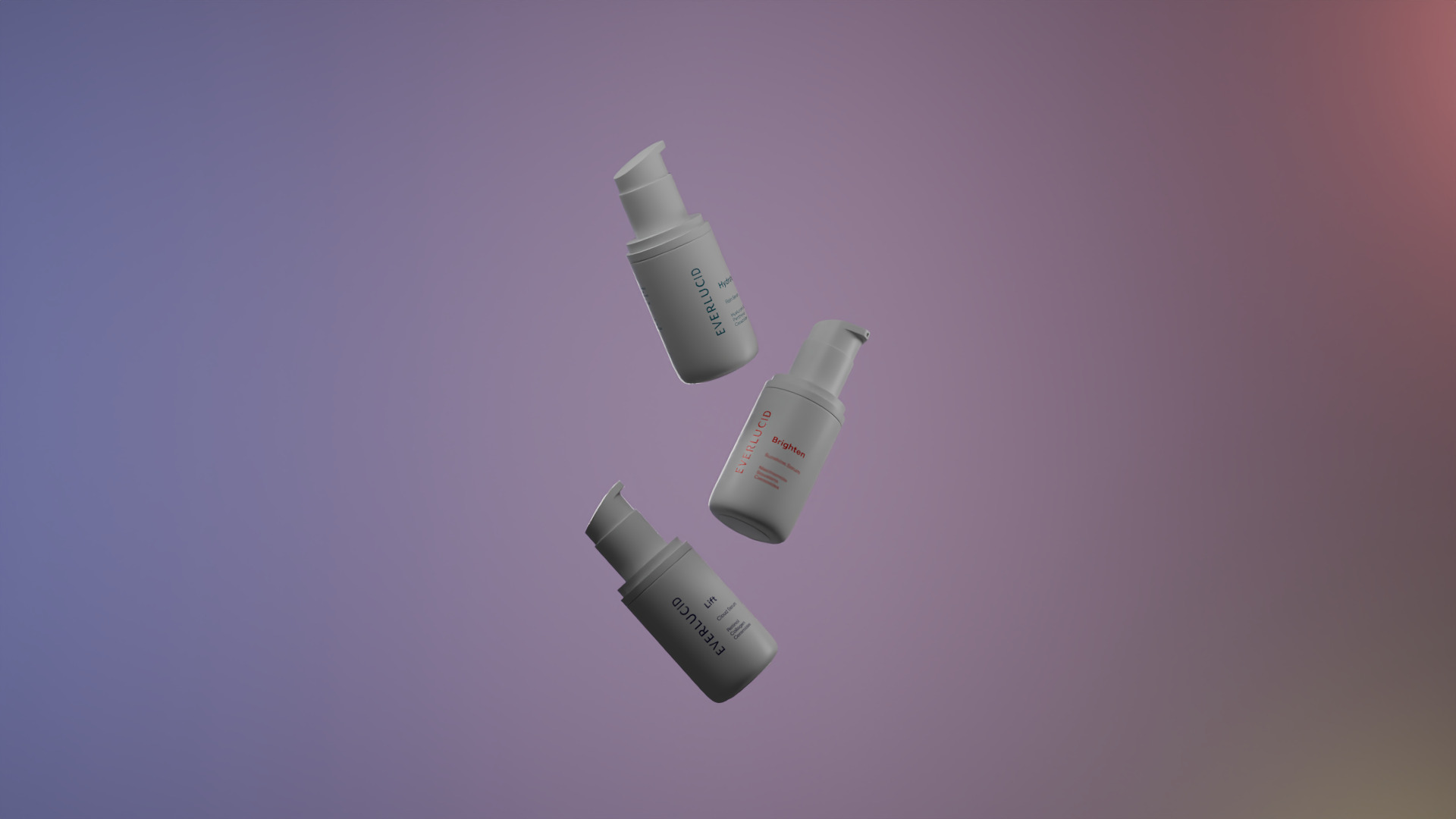 Serum Bottle 3d model Low-poly 3D model_8