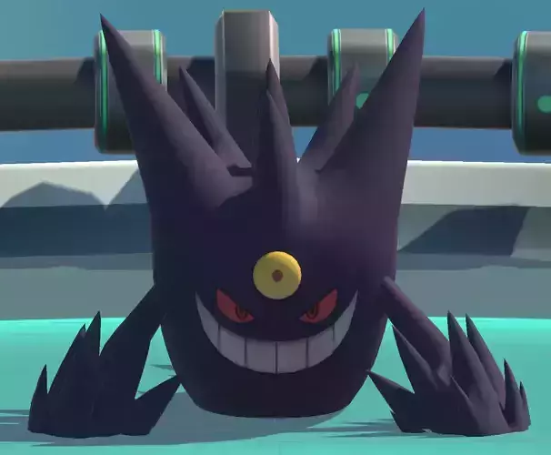 Mega Gengar-Animated