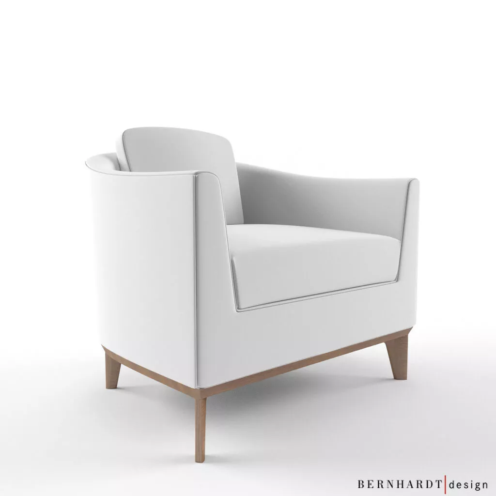 Berhardt Design Chase armchair 3D model
