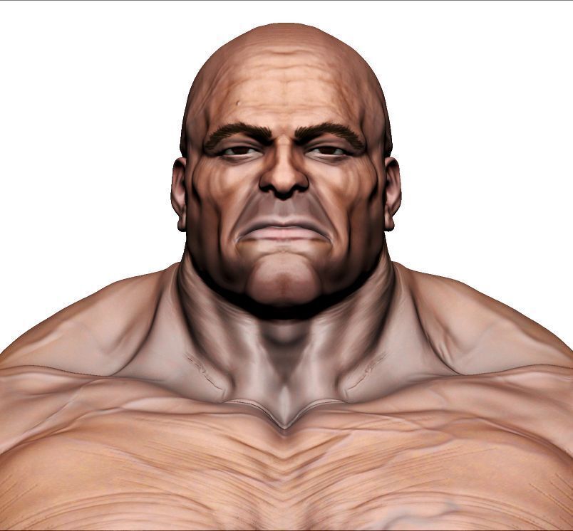 Male Tanker Basemesh  3D model_0