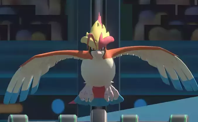 Mega Pidgeot-Animated