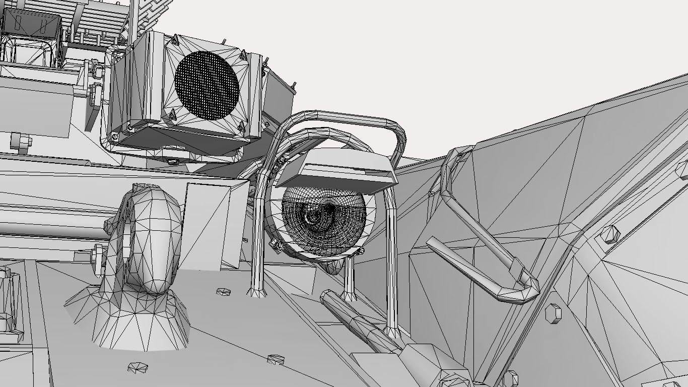 t 90 a  Low-poly 3D model_12