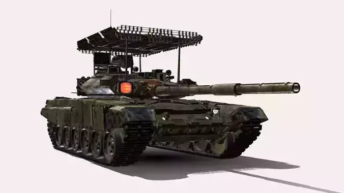 t 90 a  Low-poly 3D model